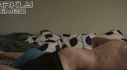 Morning routine. Daddy undresses and greedily humping pillow moans loudly imagining your tight pussy