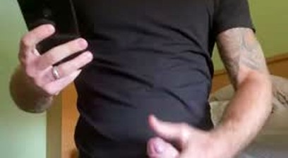 Aaron's explosive cumshot