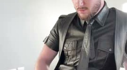 Gorgeous Leather Cowboy
