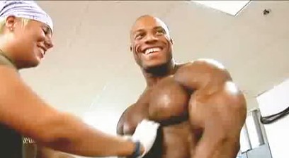 Phil Heath Backstage