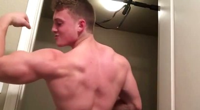 Caleb Sky Sexy Posing