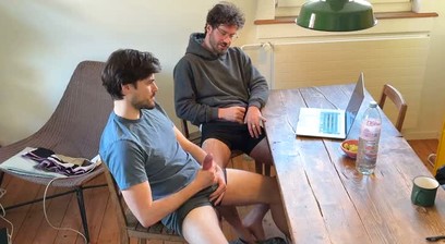 I accidentally ejaculated on my straight friend's pants