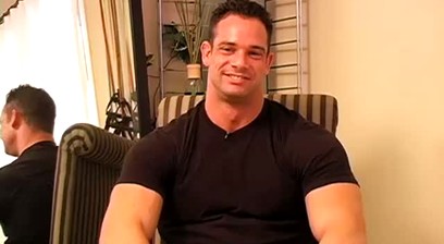 Blake Munroe Tanning Flexing and Posing