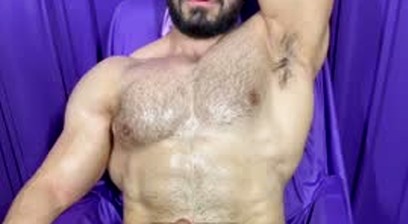Bodybuilder Muscle Hunk Edged to Completion