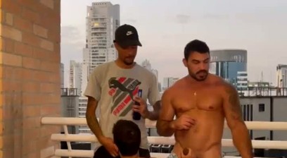 FUCKING THE LITTLE BITCH WITHOUT A CONCRETE WITH A FRIEND.