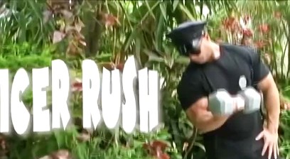 Matthew Rush Cop Workout From Fully Clothed To Shirtless