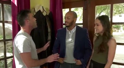 BIPHORIA - Babe Lily Glee Worships Lance & Dillons Big Cocks