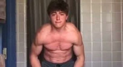 Ryan Sheahan Flexing and Posing Compilation