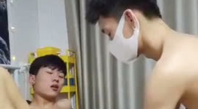 Asian boys fisting