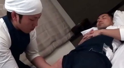 Japanese straight gets fuck