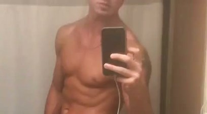 Cade Maddox Jacking Off In His Bathroom