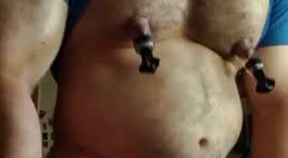 Playing with my nipples