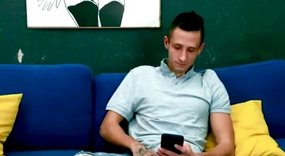 Kinky Horny Brunette Twink Thomas T Jerks Off His Needy Cock And Cumshots!