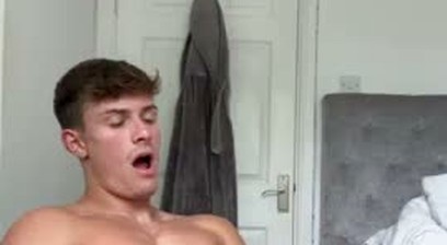 James British model wanks off