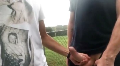 Straight Friend's Monster Cock