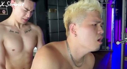 Sex in the gym - Alan x Samnus