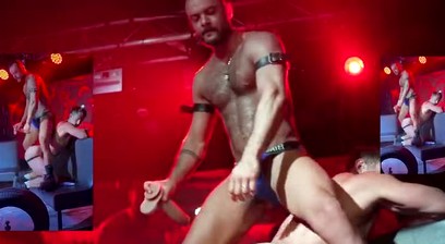 NAKEDSWORD Muscular Sir Peter Plays John Thomas Ass With Sex Toy