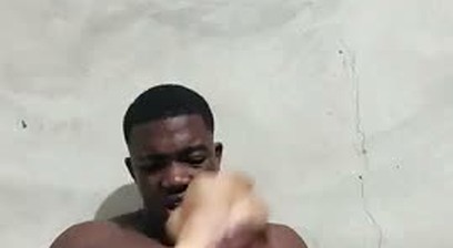 Fine Haitian Servicing His Toy