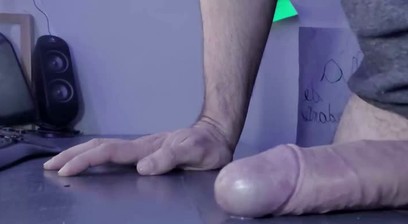 Just a dick dropping a load on my desk