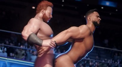 Sheamus and Austin Theory-Average Neighbor