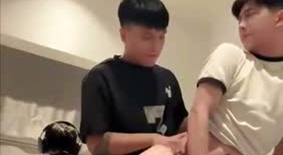 Ducal fucked bareback behind friend