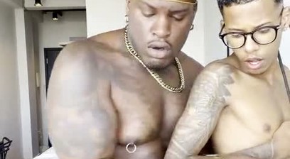 Sexy Brazilain Twink Getting Fucked by Big Black Cock