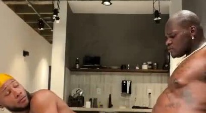 Big Black Older Man Fucking Younger Black