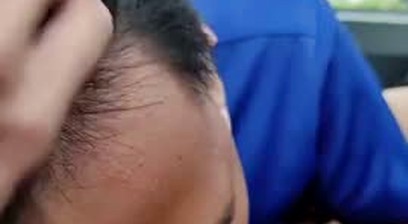 Sucking a cock in the car.
