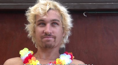 Surfer Dover is Back! Eats Cum, Swims, Dives, River of Piss, Opens Hairy Hole x4, Edges & Erupts in Hawaii!