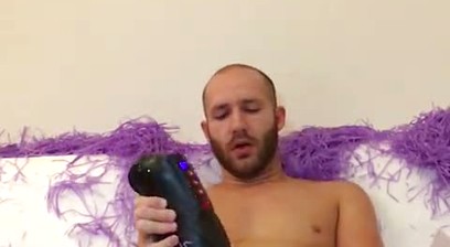Fleshlight Machine on Couch
