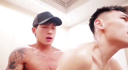 In the toilet