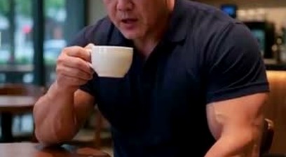 AI-Middle-Aged Muscle Man Pay For Gay