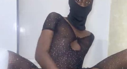 Sexy Femboy in Lingerie Playing with His Hole