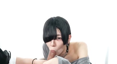 Naughty Femboys Yu-ki & Shiroro We both swallowed it