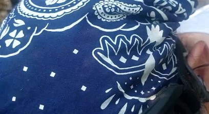 chocklet cock inhaling