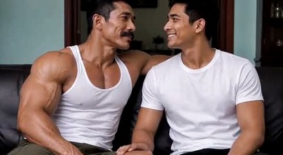 Indo Abang Sado Muscle Men Fantasy