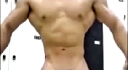 Chinese student-athlete cumshot