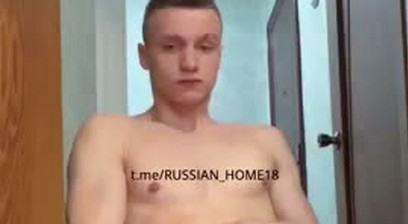 Twink handjob cum