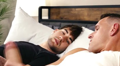 Early Morning Fuck FTM Gray West and Stepuncle Shane Cook
