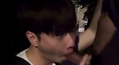 Asian boys blowjob