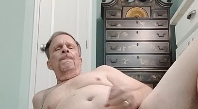 Crotchless panties cumshot