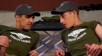 Soldiers Secret Time in the Barracks