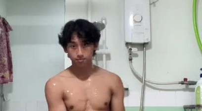 Handsome shower