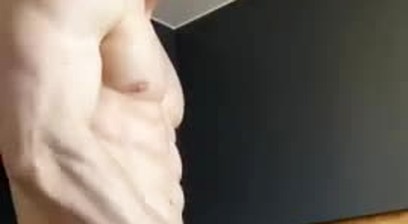 Solo twink cum