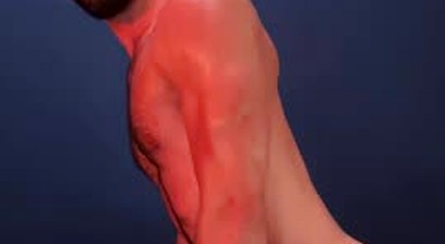 Sensitive male endures cock pulling and pinching