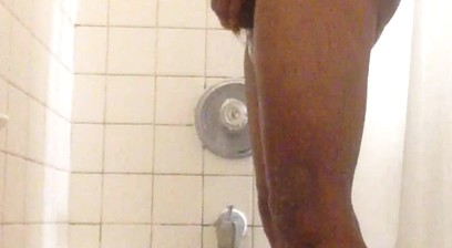 Indian in the shower