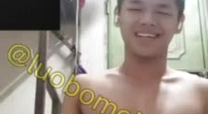 Chinese boy cumshot