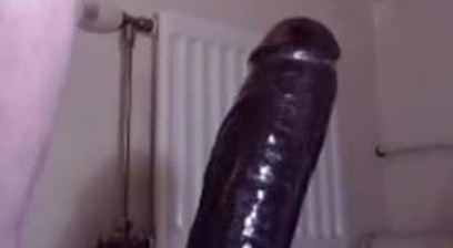 This dildo is so big and feels so good in my ass
