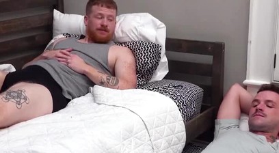 Lane Colten gets up with Stevie Trixx for hot kissing and intense oral action on ftmporn.top