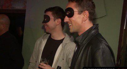 Bar strangers take turns banging and cumming on Mike Martin